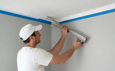 How to paint wall without hitting ceiling: top tips for clean edges.