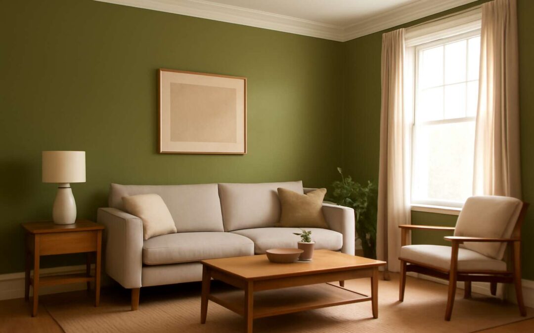 Refresh Your Walls with wall paint olive green: Serenity Meets Style