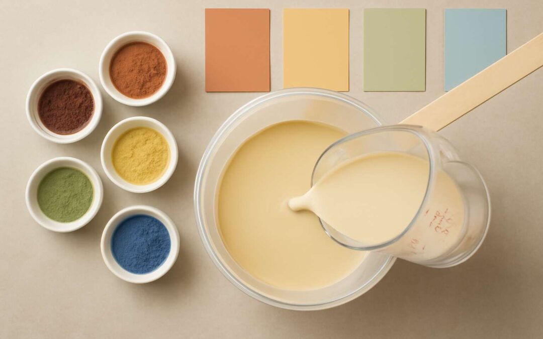 Master the wall paint mixing ratio for flawless color in minutes.