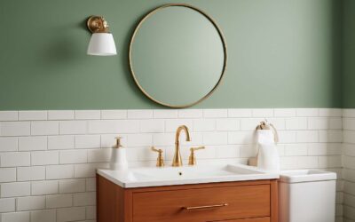 Bold, stylish ideas for wall paint and tiles combination that transform spaces