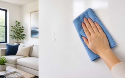 Wall paint easy to clean, ideal for kitchens and bathrooms.