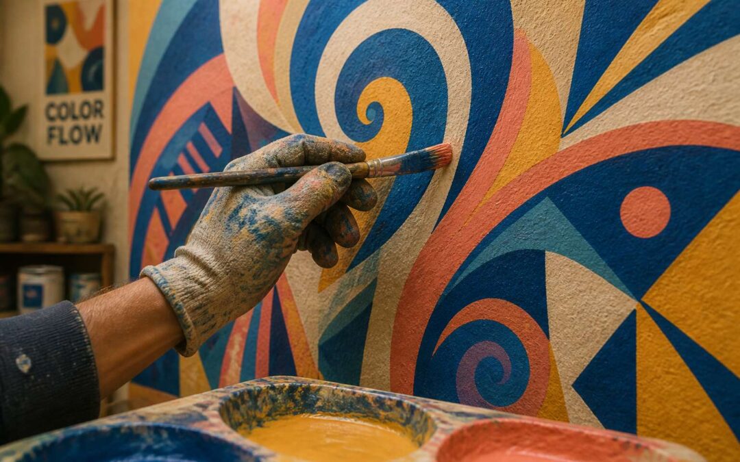 Use wall paint drawing ideas to refresh any room.